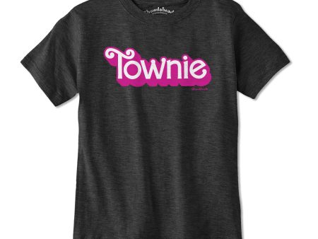 Townie Pink Logo Youth T-Shirt Hot on Sale