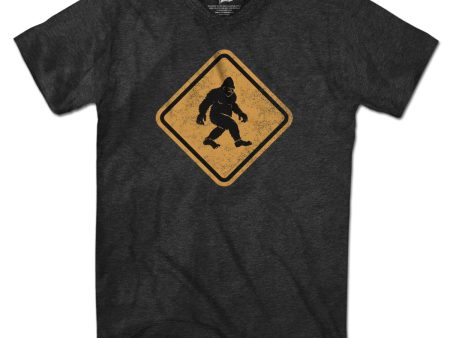 Bigfoot Crossing Sign T-Shirt Supply