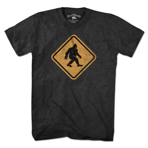 Bigfoot Crossing Sign T-Shirt Supply