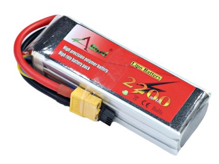 11.1V 2200mAh 3S 80C Lipo Battery With XT60 Plug (Brand ABSD). Online