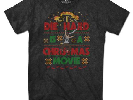 Die Hard Is A Christmas Movie Ugly Sweater T-Shirt Online Hot Sale