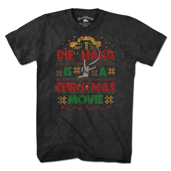 Die Hard Is A Christmas Movie Ugly Sweater T-Shirt Online Hot Sale