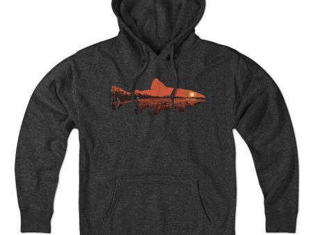 Sunset Trout Hoodie Supply