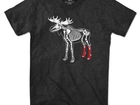 Socks On Moose Skeleton T-Shirt Supply