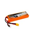 14.8V 2500mAh 4S 25C Lipo Battery with XT60 Plug (Brand Orange). Online Hot Sale