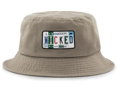 Wicked License Plate Bucket Hat Fashion