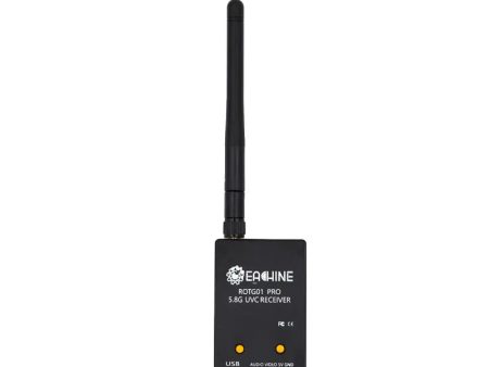 Eachine ROTG01 Pro UVC OTG 5.8G 150CH Full Channel FPV Receiver W Audio For Android Smartphone – Black For Discount