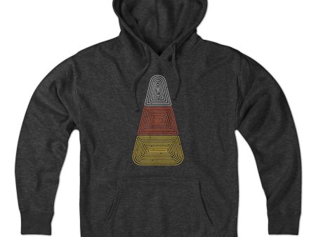 Candy Corn Neon Sign Hoodie Discount