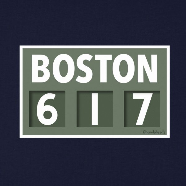 Boston 617 Scoreboard Youth T-Shirt Online now