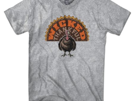 Wicked Thankful Turkey Tail T-Shirt For Cheap