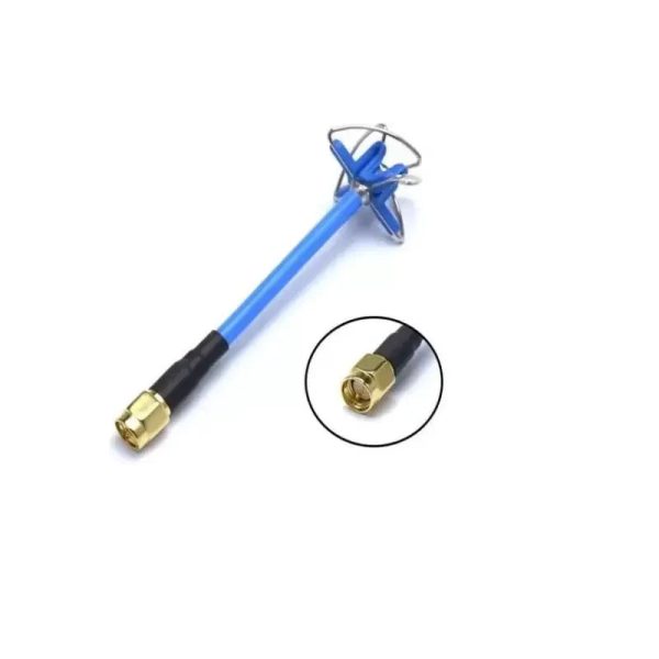 4 Leaf Clover RHCP SMA Male Antenna on Sale