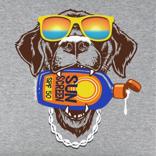 Beach Dog Youth T-Shirt For Cheap