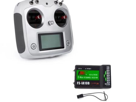 Flysky FS-i6S 2.4GHz 10CH AFHDS 2A RC Transmitter With FS-iA10B 10CH Receiver For Sale