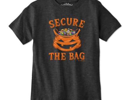 Secure The Bag Halloween Youth T-Shirt Online Hot Sale