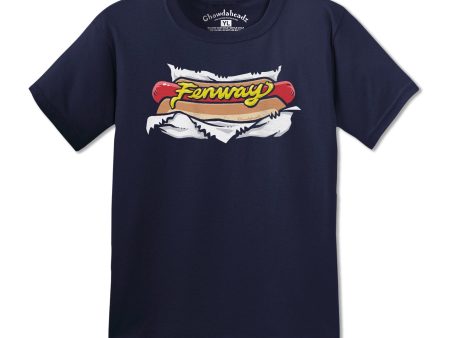 Fenway Hotdog Youth T-Shirt Online now