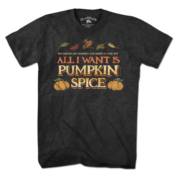 All I Want Is Pumpkin Spice T-Shirt Supply