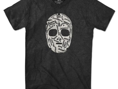 Boston Distressed Hockey Mask T-Shirt Fashion