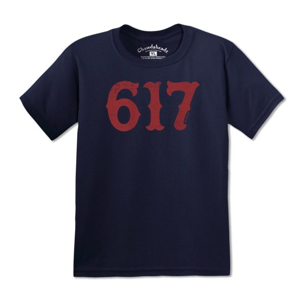 Boston 617 Team Spirit Youth T-Shirt Online Hot Sale