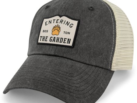 Entering The Gahden Bear Paw Patch Relaxed Trucker Discount