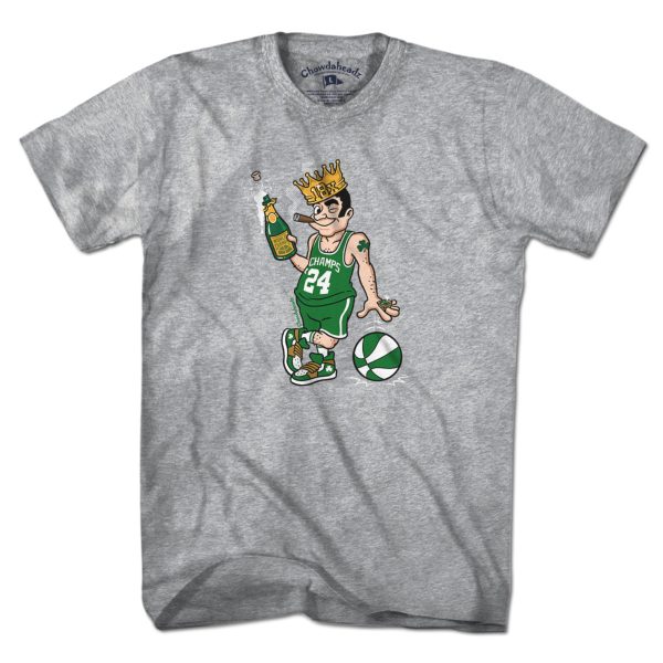 18x Boston Basketball Champions Leprechaun T-Shirt Supply