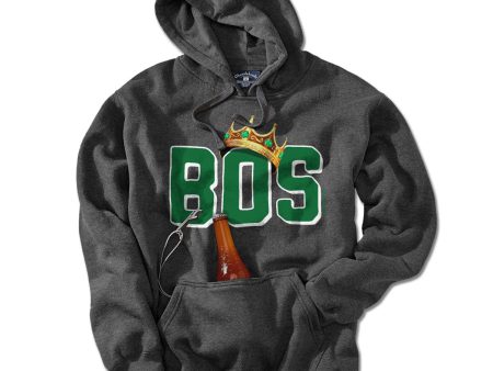 BOS Boston Crowned Basketball Champions Tailgater Hoodie Online Hot Sale