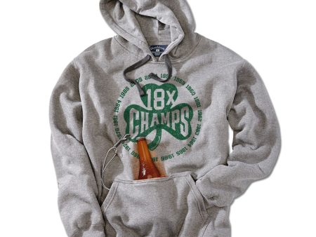 18x Boston Basketball Champions Shamrock Tailgater Hoodie Discount