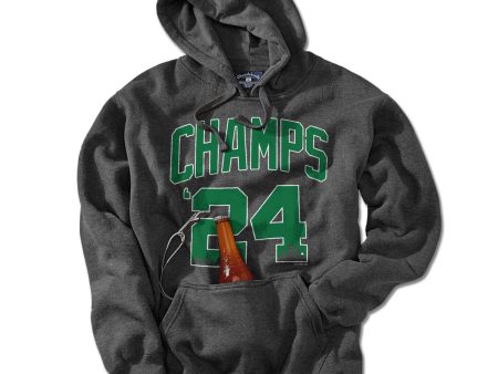 2024 Champs Boston Basketball Championship Tailgater Hoodie For Cheap