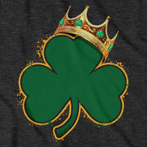 Crowned Shamrock Boston Basketball Champions Tailgater Hoodie Supply