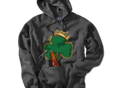 Crowned Shamrock Boston Basketball Champions Tailgater Hoodie Supply