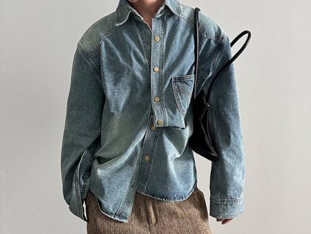 【GENESISBOY】 denim jacket  na1539 Hot on Sale