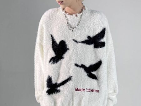 【ASHDARK】Mohair sweater  na1743 on Sale