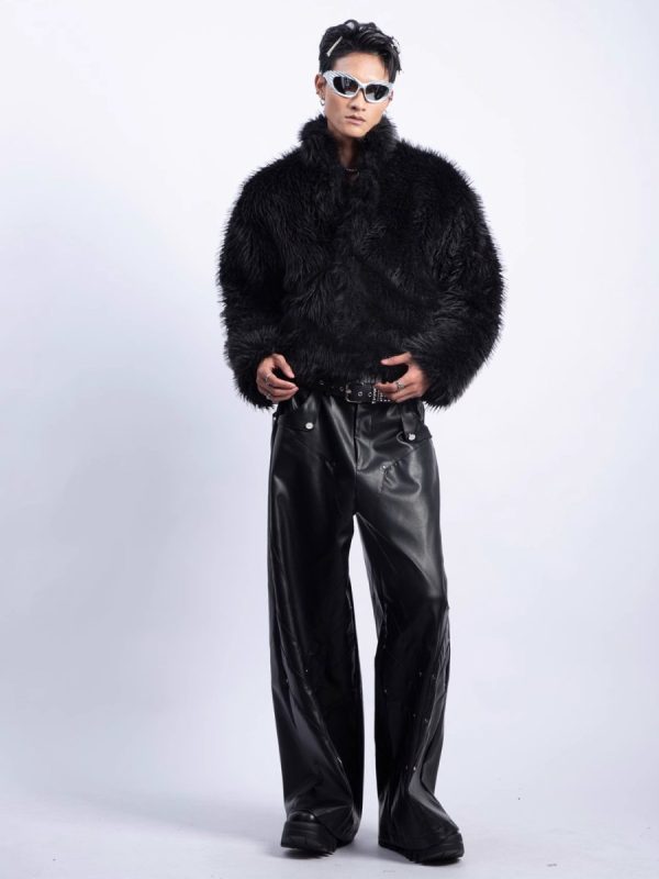 【PLAN1ONE】fur jacket  na1670 Online Sale