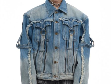 【CulturE】Denim Jacket  na1527 Online Sale