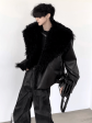 【AutumnWind】fur leather jacket  na1760 Fashion