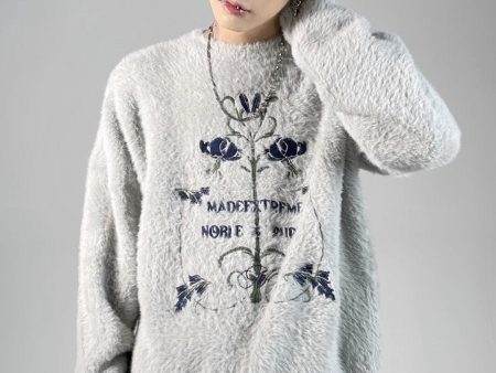 【ASHDARK】Mohair Neck Sweater  na1739 Online now