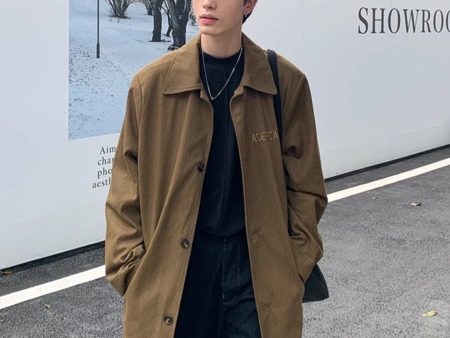 【ONELYC1NS】medium-length knee-length coat  na1568 Online